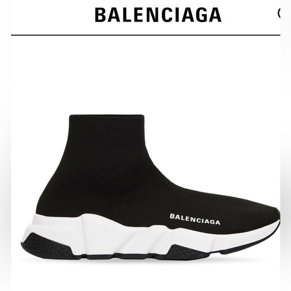 Balenciaga Other - Men’s Balenciaga speed trainer in black and white
